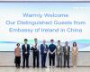爱尔兰驻华代表团一行来访欧博abg